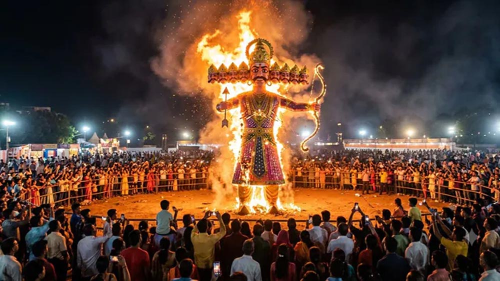 विजयादशमी 2026: रावण दहन से पहले करें मां अपराजिता की पूजा, जानें शुभ मुहूर्त विजयादशमी 2026: रावण दहन से पहले करें मां अपराजिता की पूजा, जानें शुभ मुहूर्त