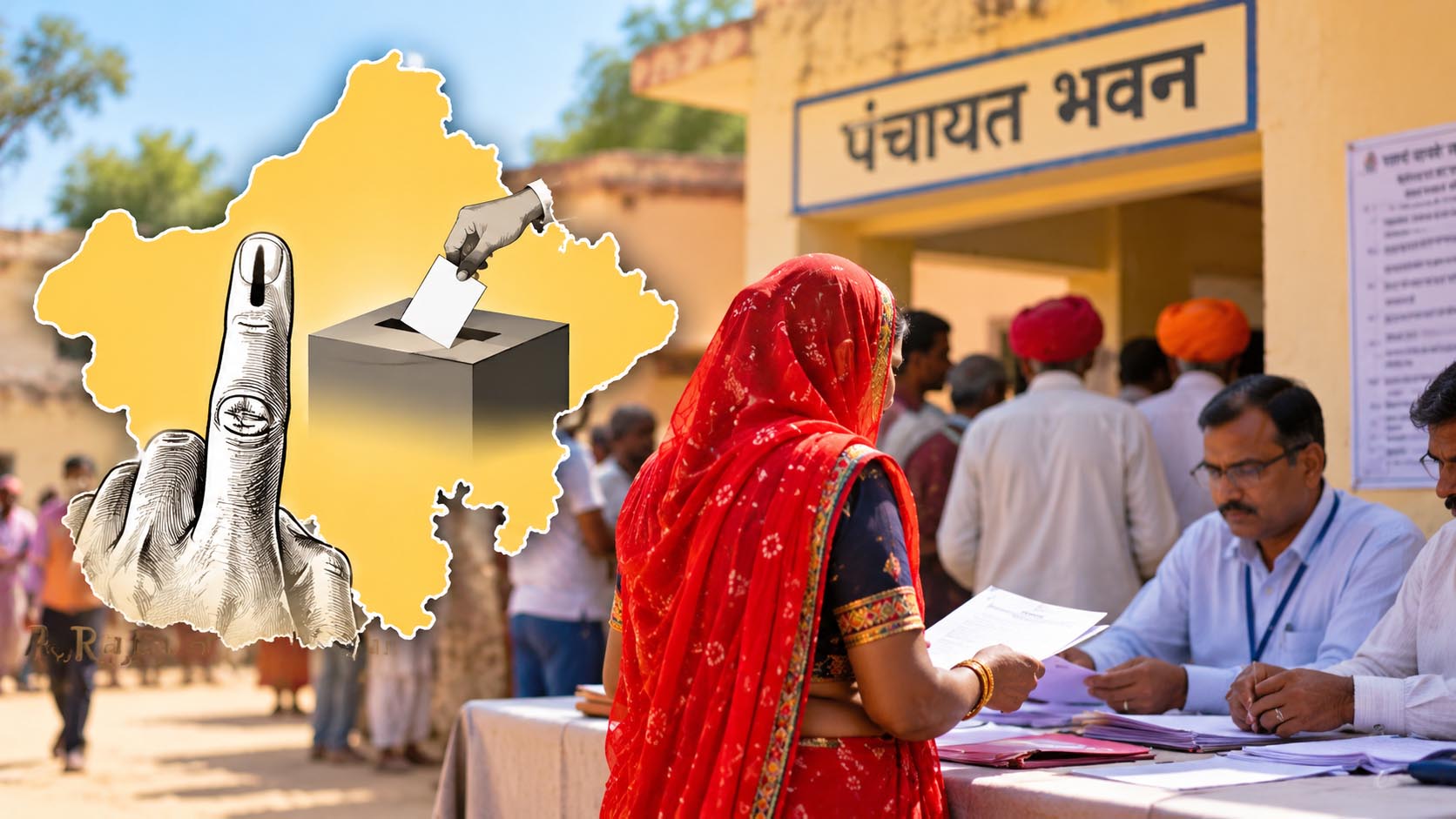 Rajasthan Panchayat Election: नामांकन शुरू, 6940 पंचायतों में जल्द चुने जाएंगे सरपंच Rajasthan Panchayat Election: नामांकन शुरू, 6940 पंचायतों में जल्द चुने जाएंगे सरपंच