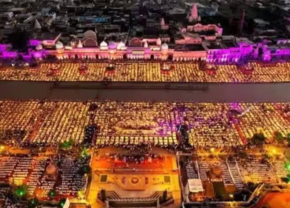 उज्जैन के 33.27 लाख दीपों के रिकॉर्ड को चुनौती देगा अयोध्या, दीपोत्सव में 33 लाख दीये मंगाए जा रहे
