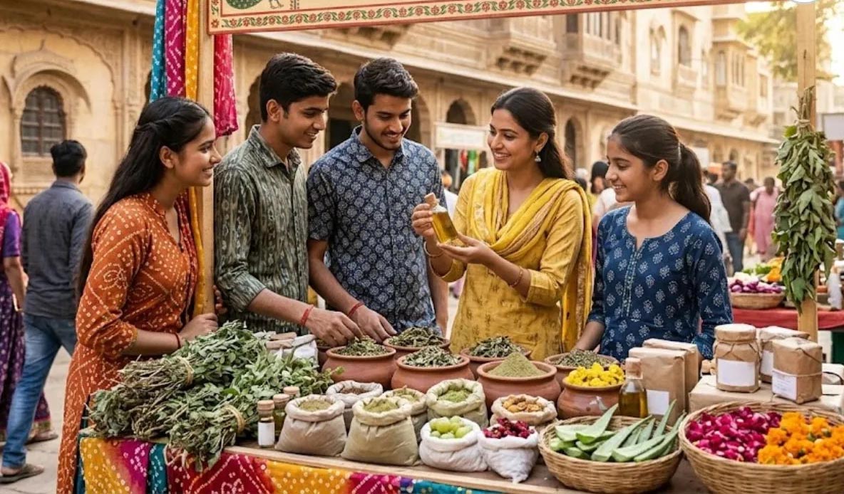 नीम, हल्दी और एलोवेरा वाले प्रोडक्ट्स की बढ़ी मांग, जयपुर बना हर्बल कॉस्मेटिक्स कारोबार का बड़ा केंद्र