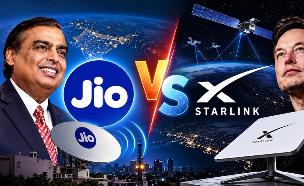 भारत में Starlink की जरूरत क्यों? ₹399 के Jio Fiber और ₹5,000 के सैटेलाइट इंटरनेट में समझें अंतर