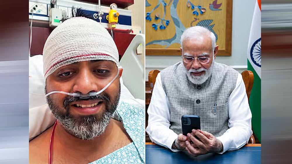 कुल्हाड़ी के हमले में घायल कैप्टन स्मित की हालत में नहीं हुआ पूरा सुधार, खोपड़ी टूटी; जल्द उड़ान भरना चाहते हैं
