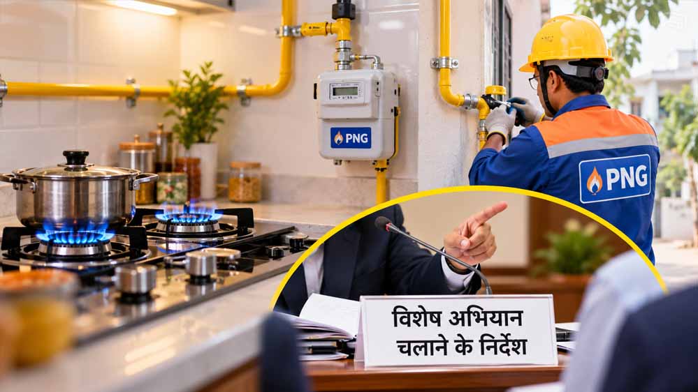 PNG कनेक्शन को बढ़ावा देने चलेगा विशेष अभियान, अधिकारियों को दिए निर्देश PNG कनेक्शन को बढ़ावा देने चलेगा विशेष अभियान, अधिकारियों को दिए निर्देश