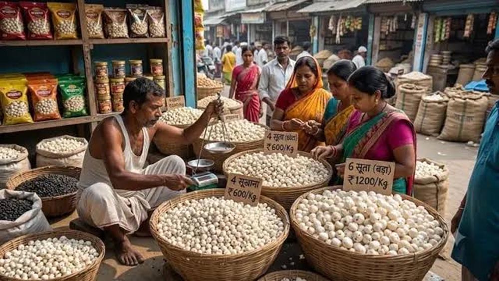 Makhana Farming: बिहार के 5 जिलों में होती है मखाने की खेती, जानिए कैसे कीचड़ से निकलता है करोड़ों का सुपरफूड