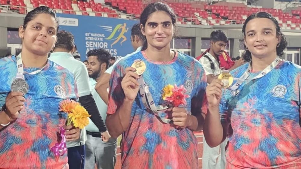 एशियन गेम्स के बाद सान्या यादव की दमदार वापसी, डिस्कस थ्रो में पदक जीतकर बढ़ाया मान