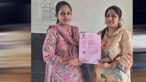 महिलाओं के लिए रजिस्ट्री हुई सस्ती और आसान, 50% शुल्क छूट से नम्रता-प्रिया को बचाए ₹30 हजार महिलाओं के लिए रजिस्ट्री हुई सस्ती और आसान, 50% शुल्क छूट से नम्रता-प्रिया को बचाए ₹30 हजार