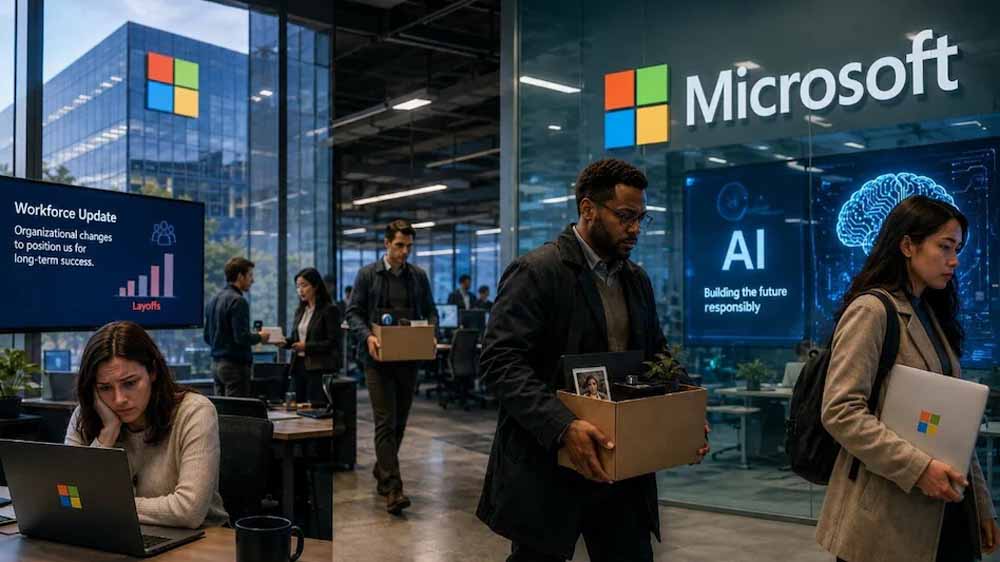 Microsoft Layoffs: नौकरी जॉइन करने के 3 महीने बाद ही मिला कंपनी छोड़ने का ऑफर, भारतीय डेवलपर की बढ़ी चिंता Microsoft Layoffs: नौकरी जॉइन करने के 3 महीने बाद ही मिला कंपनी छोड़ने का ऑफर, भारतीय डेवलपर की बढ़ी चिंता