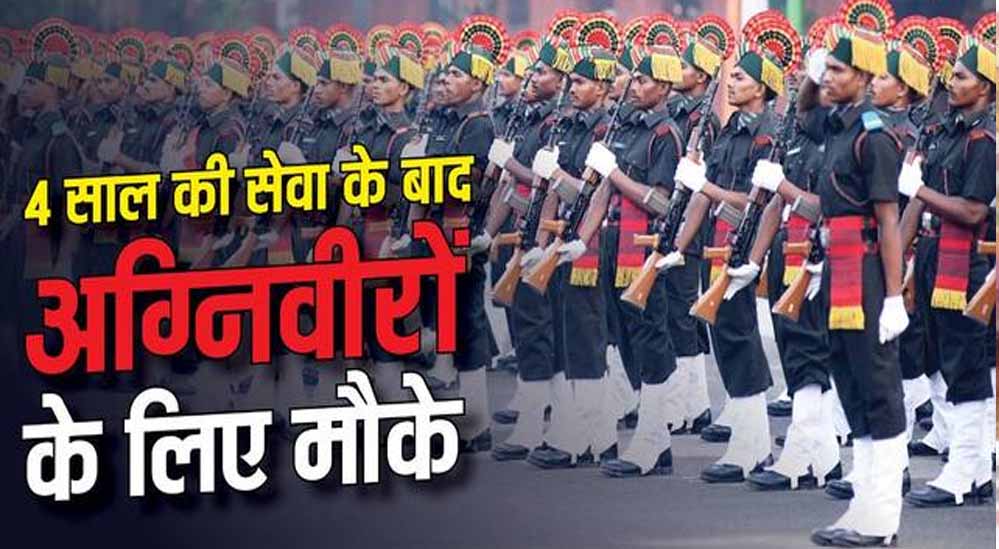 पूर्व अग्निवीरों को योगी सरकार की सौगात, पुलिस, वन, जेल और परिवहन विभाग में मिलेगा आरक्षण