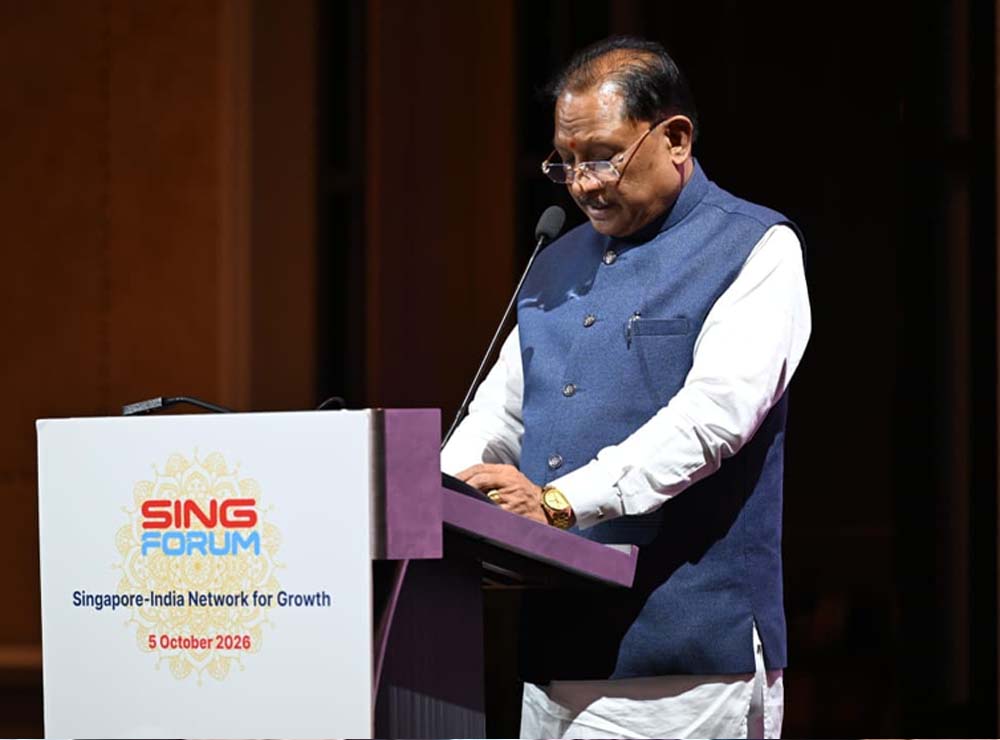 CM साय का सिंगापुर दौरा रहा सफल, ₹43,600 करोड़ के निवेश प्रस्ताव; बोले- सभी MOU होंगे जमीन पर लागू