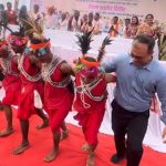 कांकेर में दिखा लोक संस्कृति का रंग, ग्रामीणों संग थिरके कलेक्टर