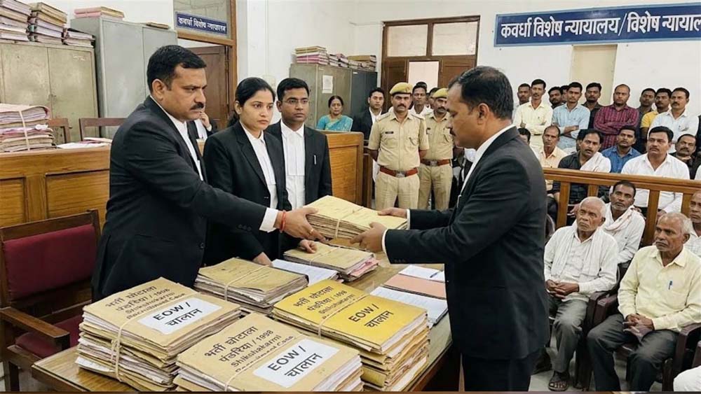 छत्तीसगढ़ भर्ती घोटाले में बड़ा खुलासा, 22 आरोपियों के खिलाफ 1000 पन्नों का चालान पेश छत्तीसगढ़ भर्ती घोटाले में बड़ा खुलासा, 22 आरोपियों के खिलाफ 1000 पन्नों का चालान पेश