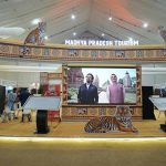 मध्यप्रदेश पर्यटन पवेलियन में छाया AI अवतार ‘मोगली’, तकनीक से दिखा रहा पर्यटन की राह