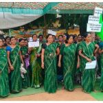 छत्तीसगढ़ में आंगनबाड़ी कार्यकर्ताओं का हल्लाबोल, नियमितीकरण और 30 हजार वेतन के लिए बुलंद की आवाज
