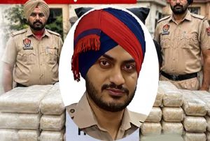 पंजाब में नशा तस्करी का मामला, तरनतारन बॉर्डर से नशीले पदार्थों के साथ पुलिसकर्मी गिरफ्तार