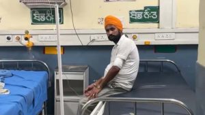 अजनाला गोलीकांड: घायल ASI से अस्पताल में मिले DGP, भाई की हत्या के भी हैं गवाह
