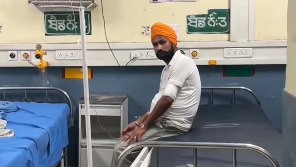अजनाला गोलीकांड: घायल ASI से अस्पताल में मिले DGP, भाई की हत्या के भी हैं गवाह