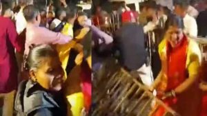 गरबा में एंट्री पास नहीं मिला तो भड़का विवाद! जबलपुर में चले लात-घूंसे, महिलाओं-बच्चों से मारपीट का आरोप