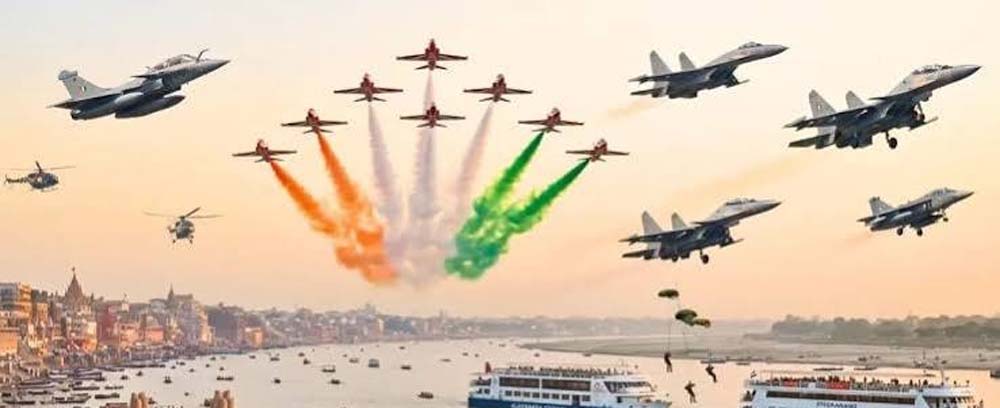 ‘विंग्स ओवर गंगा’ एयर शो का आज दूसरा दिन, नमो घाट पर दिखेगा वायुसेना की ताकत और पराक्रम