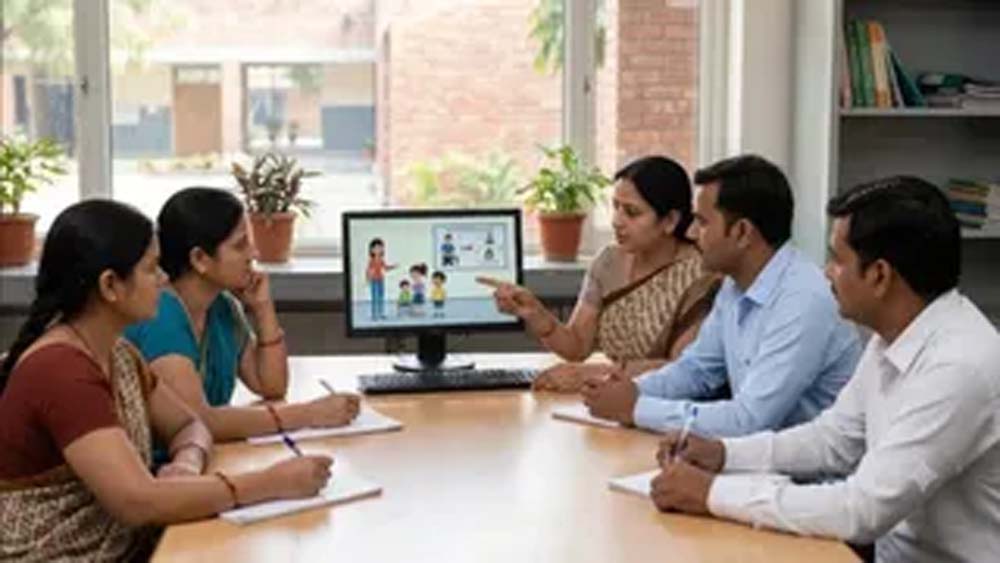 प्रदेश के 75 जनपदों में डिजिटल प्रशिक्षण के माध्यम से शिक्षकों की क्षमता विकास पर जोर