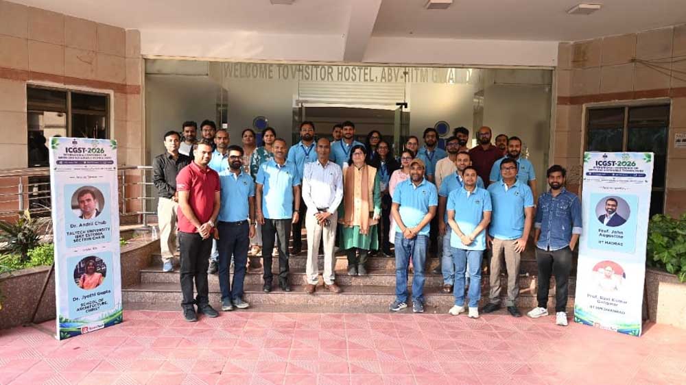 एबीवी-आईआईआईटीएम ग्वालियर में अंतरराष्ट्रीय सम्मेलन आईसीजीएसटी-2026 का आयोजन