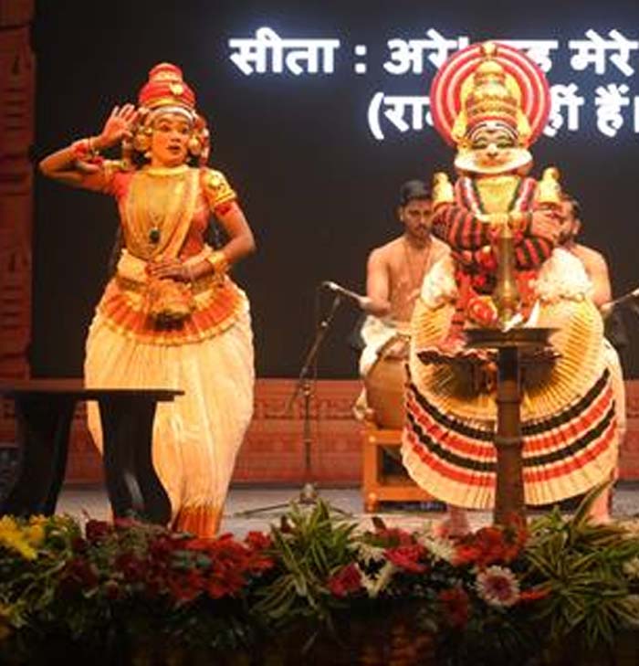 अंतरराष्ट्रीय श्रीरामलीला उत्सव में खोन और कुटियाट्टम से जीवंत हुई रामकथा