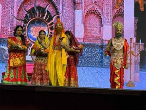 120 फीट की एलईडी स्क्रीन पर जीवंत हुई रामकथा, 40 भाषाओं में प्रसारण से 60 देशों तक पहुंचेगा प्रभु श्रीराम का संदेश