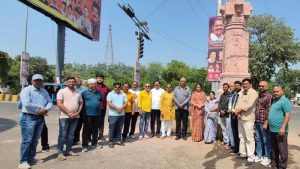सागर में बनेगा भव्य परशुराम चौराहा, चारों ओर लगेंगे फरसा, धनुष और शिलालेख सागर में बनेगा भव्य परशुराम चौराहा, चारों ओर लगेंगे फरसा, धनुष और शिलालेख