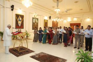 राज्यपाल पटेल ने दिलाई राष्ट्रीय एकता दिवस पर शपथ राज्यपाल पटेल ने दिलाई राष्ट्रीय एकता दिवस पर शपथ